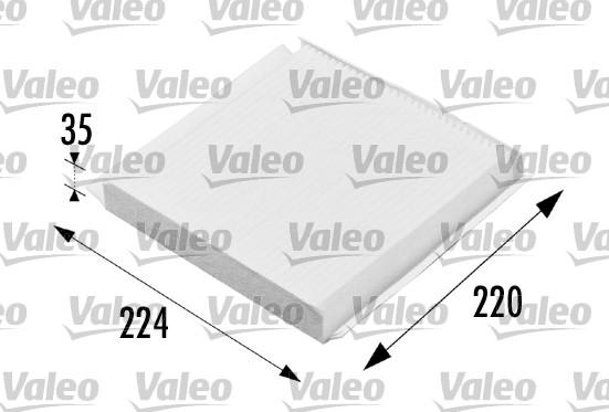 Valeo 698657 - Filter, Innenraumluft alexcarstop-ersatzteile.com