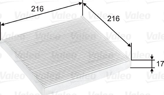 Valeo 698796 - Filter, Innenraumluft alexcarstop-ersatzteile.com