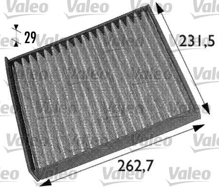 Valeo 698708 - Filter, Innenraumluft alexcarstop-ersatzteile.com