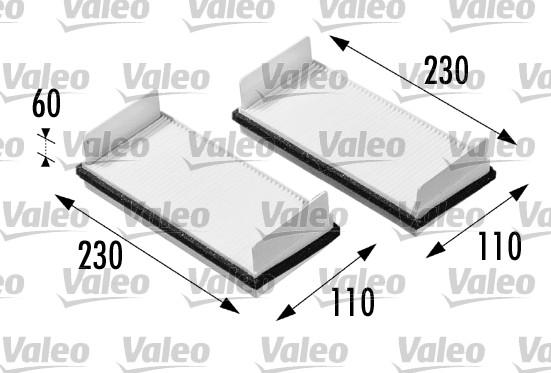 Valeo 698712 - Filter, Innenraumluft alexcarstop-ersatzteile.com