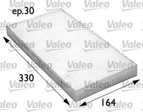 Valeo 698726 - Filter, Innenraumluft alexcarstop-ersatzteile.com