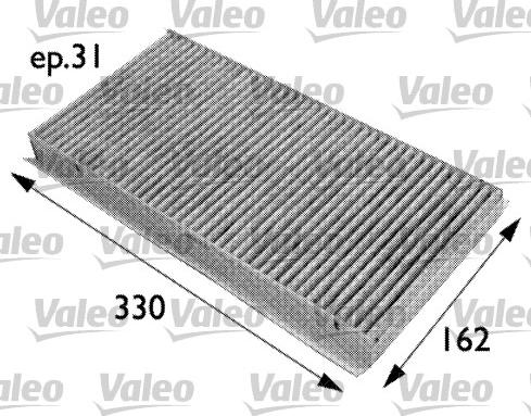 Valeo 698727 - Filter, Innenraumluft alexcarstop-ersatzteile.com