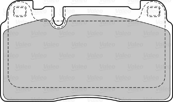 Valeo 601467 - Bremsbelagsatz, Scheibenbremse alexcarstop-ersatzteile.com