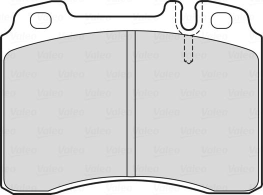 Valeo 601748 - Bremsbelagsatz, Scheibenbremse alexcarstop-ersatzteile.com