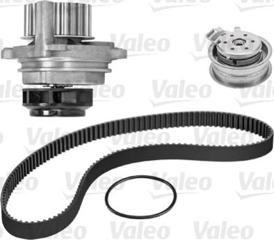 Valeo 614543 - Wasserpumpe + Zahnriemensatz alexcarstop-ersatzteile.com