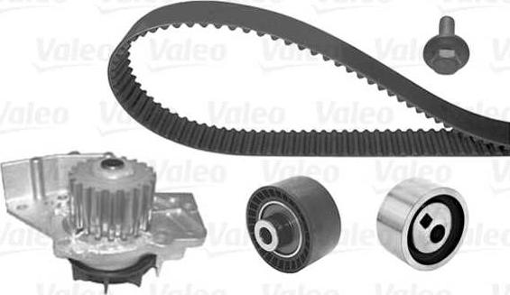 Valeo 614560 - Wasserpumpe + Zahnriemensatz alexcarstop-ersatzteile.com