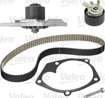 Valeo 614506 - Wasserpumpe + Zahnriemensatz alexcarstop-ersatzteile.com