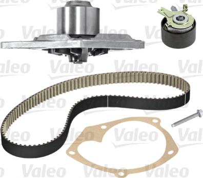 Valeo 614502 - Wasserpumpe + Zahnriemensatz alexcarstop-ersatzteile.com