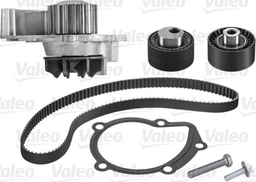 Valeo 614516 - Wasserpumpe + Zahnriemensatz alexcarstop-ersatzteile.com