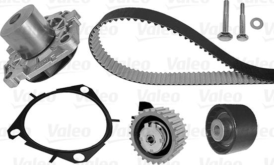 Valeo 614589 - Wasserpumpe + Zahnriemensatz alexcarstop-ersatzteile.com