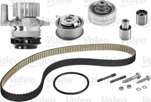 Valeo 614525 - Wasserpumpe + Zahnriemensatz alexcarstop-ersatzteile.com