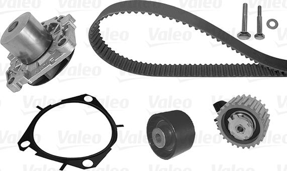 Valeo 614641 - Wasserpumpe + Zahnriemensatz alexcarstop-ersatzteile.com