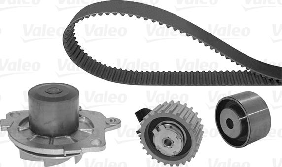 Valeo 614654 - Wasserpumpe + Zahnriemensatz alexcarstop-ersatzteile.com