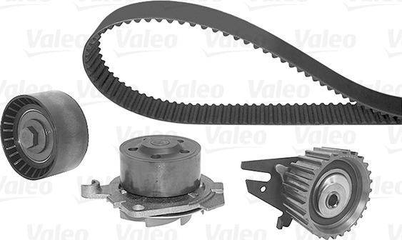 Valeo 614650 - Wasserpumpe + Zahnriemensatz alexcarstop-ersatzteile.com