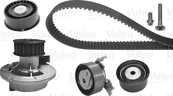 Valeo 614663 - Wasserpumpe + Zahnriemensatz alexcarstop-ersatzteile.com