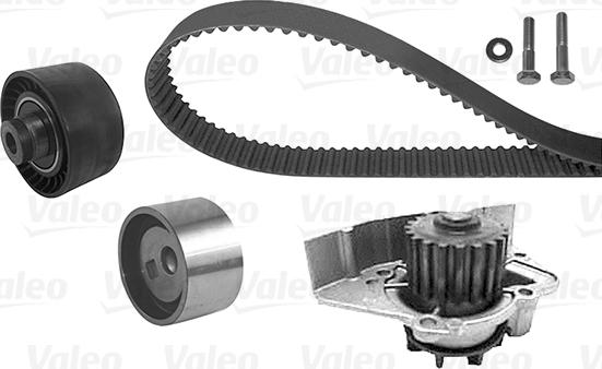 Valeo 614662 - Wasserpumpe + Zahnriemensatz alexcarstop-ersatzteile.com