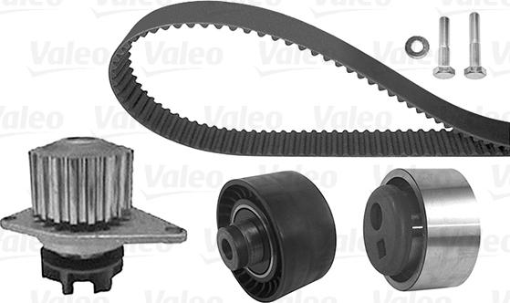 Valeo 614680 - Wasserpumpe + Zahnriemensatz alexcarstop-ersatzteile.com