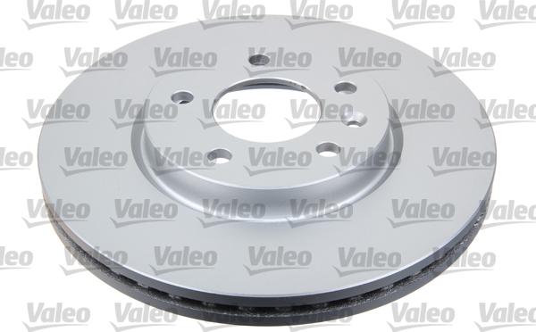 Valeo 672581 - Bremsscheibe alexcarstop-ersatzteile.com