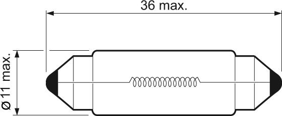 Valeo 032217 - Glühlampe, Kennzeichenleuchte alexcarstop-ersatzteile.com