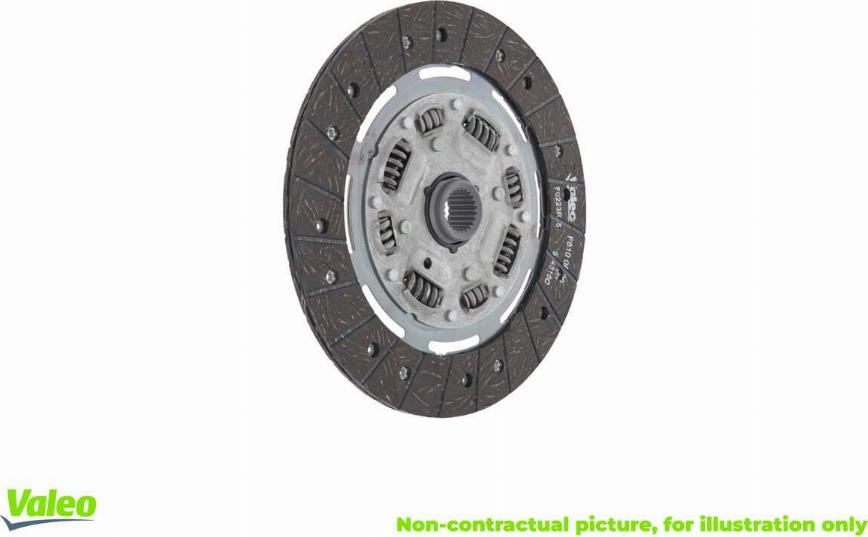 Valeo 803835 - Kupplungsscheibe alexcarstop-ersatzteile.com