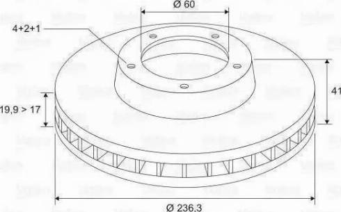 Parts-Mall PRC-002 - Bremsscheibe alexcarstop-ersatzteile.com