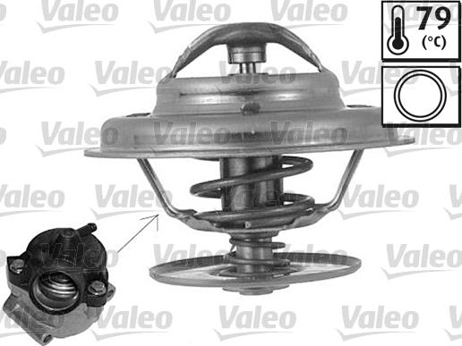 Valeo 819872 - Thermostat, Kühlmittel alexcarstop-ersatzteile.com