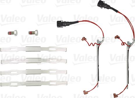 Valeo 882245 - Bremsbelagsatz, Scheibenbremse alexcarstop-ersatzteile.com