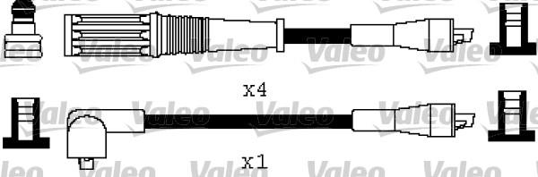 Valeo 346488 - Zündleitungssatz alexcarstop-ersatzteile.com