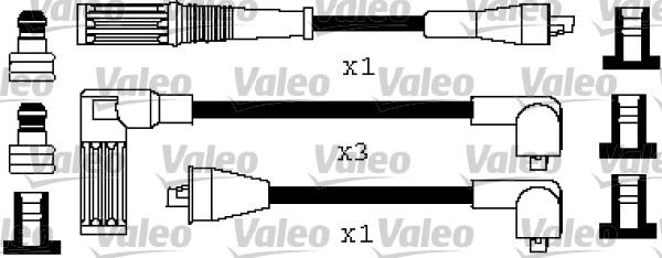 Valeo 346505 - Zündleitungssatz alexcarstop-ersatzteile.com