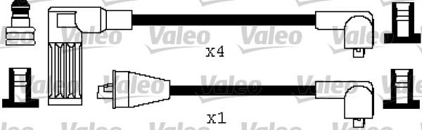 Valeo 346502 - Zündleitungssatz alexcarstop-ersatzteile.com