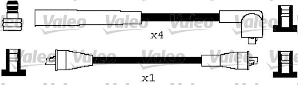 Valeo 346629 - Zündleitungssatz alexcarstop-ersatzteile.com