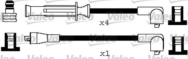 Valeo 346297 - Zündleitungssatz alexcarstop-ersatzteile.com