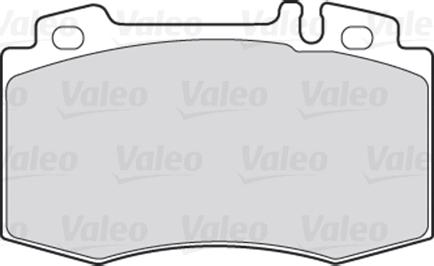 Valeo 301445 - Bremsbelagsatz, Scheibenbremse alexcarstop-ersatzteile.com