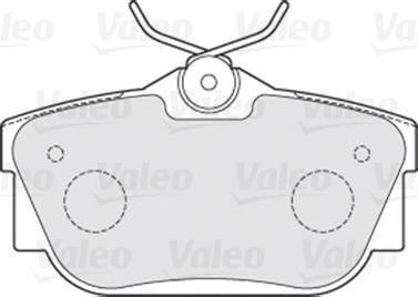 Valeo 301482 - Bremsbelagsatz, Scheibenbremse alexcarstop-ersatzteile.com