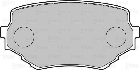 Valeo 301534 - Bremsbelagsatz, Scheibenbremse alexcarstop-ersatzteile.com