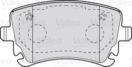 Valeo 301004 - Bremsbelagsatz, Scheibenbremse alexcarstop-ersatzteile.com