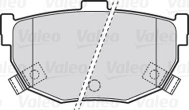 Valeo 301817 - Bremsbelagsatz, Scheibenbremse alexcarstop-ersatzteile.com