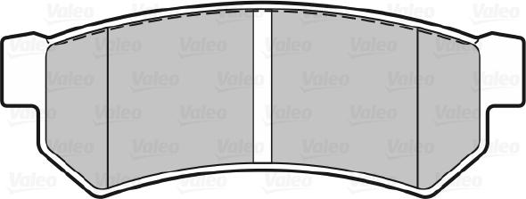 Valeo 301343 - Bremsbelagsatz, Scheibenbremse alexcarstop-ersatzteile.com