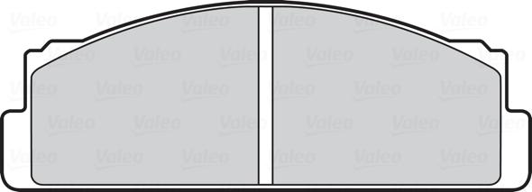 Valeo 302006 - Bremsbelagsatz, Scheibenbremse alexcarstop-ersatzteile.com