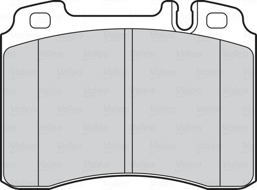 Valeo 302286 - Bremsbelagsatz, Scheibenbremse alexcarstop-ersatzteile.com