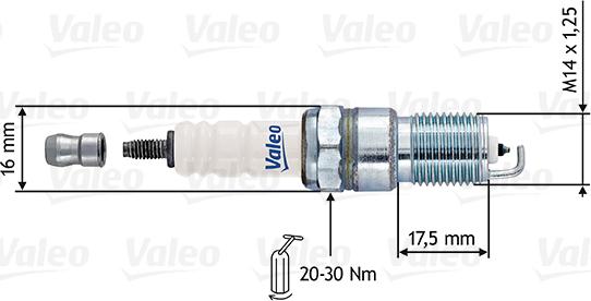 Valeo 246900 - Zündkerze alexcarstop-ersatzteile.com