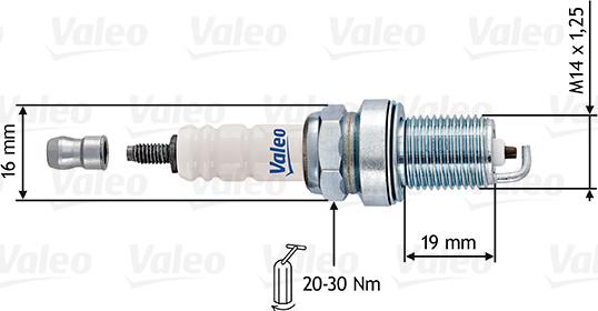 Valeo 246903 - Zündkerze alexcarstop-ersatzteile.com