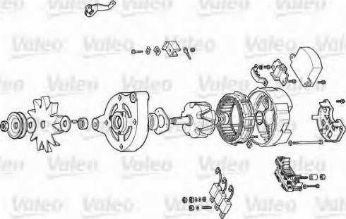 Valeo 9AR5092K - Generator alexcarstop-ersatzteile.com