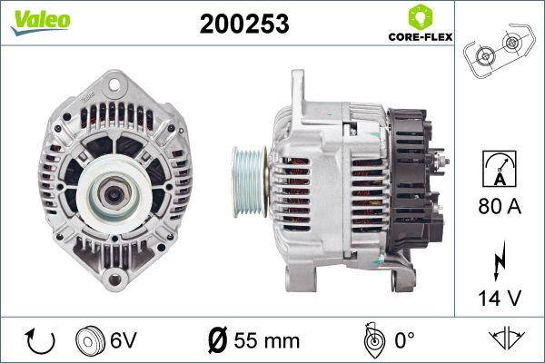 Valeo 200253 - Generator alexcarstop-ersatzteile.com