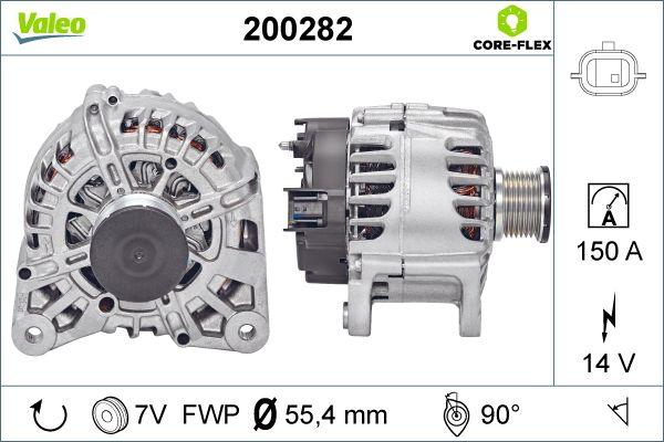 Valeo 200282 - Generator alexcarstop-ersatzteile.com