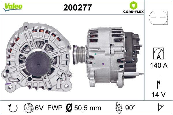 Valeo 200277 - Generator alexcarstop-ersatzteile.com