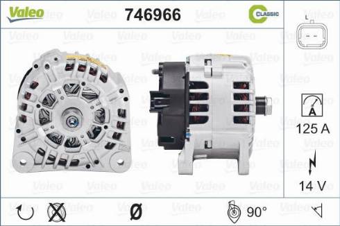 Valeo 746966 - Generator alexcarstop-ersatzteile.com