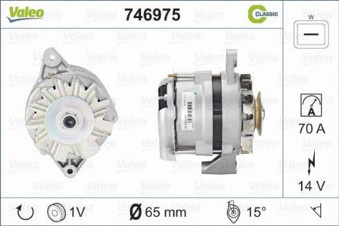 Valeo 746975 - Generator alexcarstop-ersatzteile.com