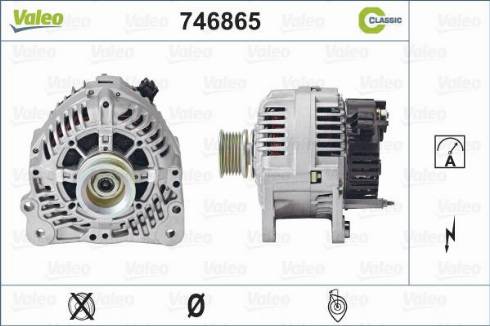 Valeo 746865 - Generator alexcarstop-ersatzteile.com