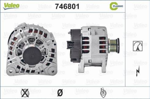 Valeo 746801 - Generator alexcarstop-ersatzteile.com